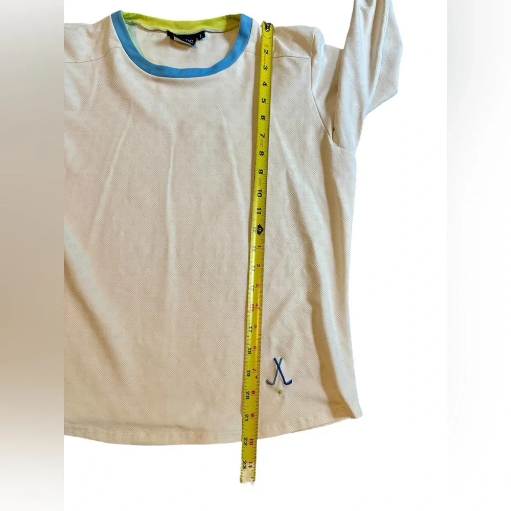 Lily’s of Beverly Hills Golf Embroidered Shirt Womens Size L - Picture 6 of 9